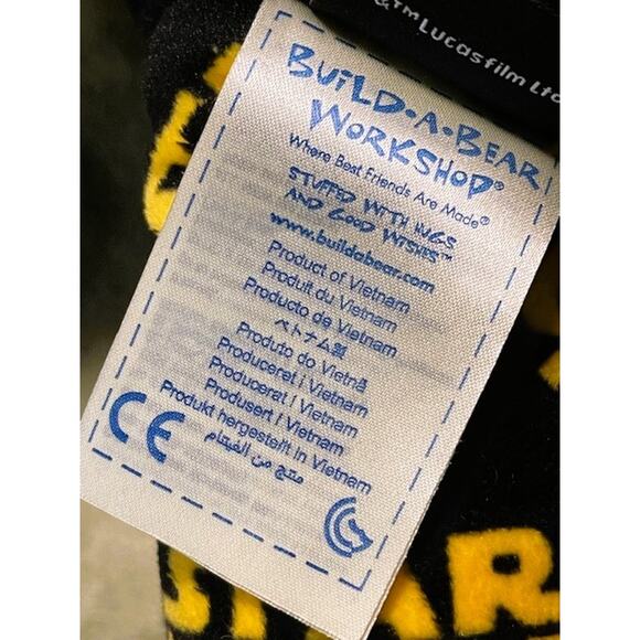 Star Wars Logo 18" Build-a-Bear Workshop Teddy Bear Plush - Picture 7 of 11